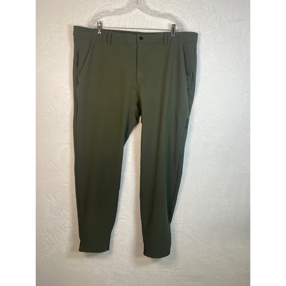 Russell Jogger Pants Mens Olilve Green XL 40-42 Athletic Training Activewear - Picture 1 of 11